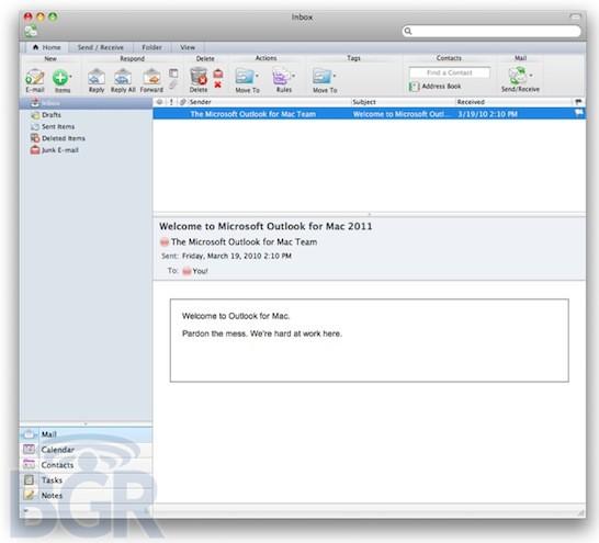 office 2011 for mac outlook